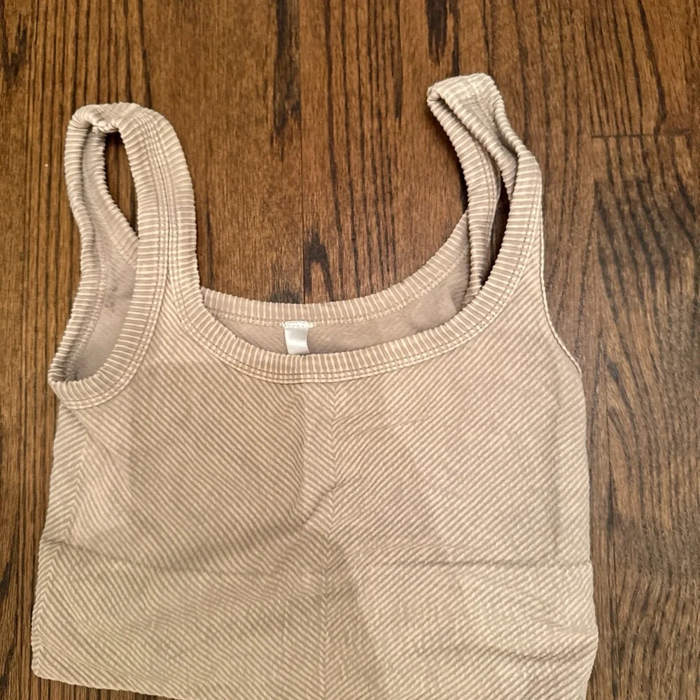 Tan Tank Top - Picture 1 of 2